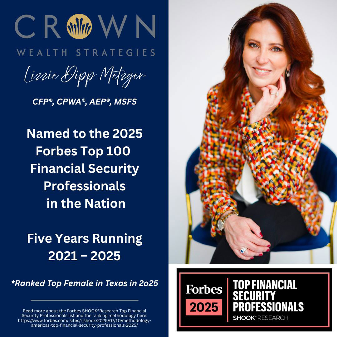 Lizzie Dipp Metzger Achieves National Top 100 Recognition in Forbes List of Financial Security Professionals